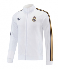 26-27 Real Madrid White Thailand Soccer Jacket-LH