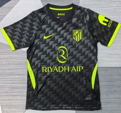 (S-4XL) 26-27 Atletico Madrid Away Grey&Black Thailand Soccer Jersey AAA-4927