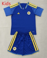 26-27 Curaçao Home Blue Kid/Youth Soccer Uniform-AY