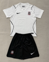 26-27 Corinthians Home White Soccer Uniform-AY