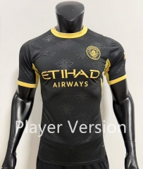 Player Version 26-27 Manchester City Away Black Thailand Soccer Jersey AAA-SJ