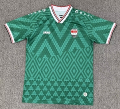 (S-4XL) 26-27 Iraq Away Green Thailand Soccer Jersey AAA-8025