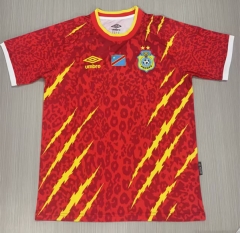 (S-4XL) 2026 World Cup Congo Red Thailand Soccer Jersey AAA-2483