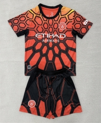 26-27 Manchester City Goalkeeper Orange Soccer Uniform-AY