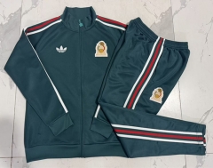 2026-27 Mexico Green Thailand Soccer Jacket Uniform-815