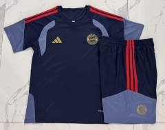 2026-27 Bayern München Royal Blue Thailand Soccer Short-sleeve Tracksuit Uniform-815