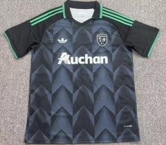 (S-4XL) 26-27 RC Lens Away Grey&Black Thailand Soccer Jersey AAA-8025