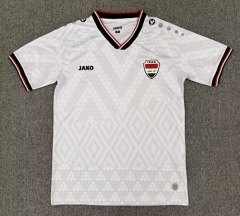 (S-4XL) 26-27 Iraq Home White Thailand Soccer Jersey AAA-8025