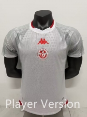 Player version 26-27 Tunisia Away White Thailand Soccer Jersey-7358