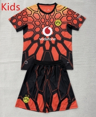 26-27 Borussia Dortmund Goalkeeper Orange Kids/Youth Soccer Uniform-AY