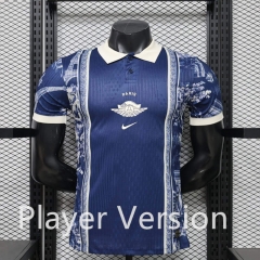 Player Version 26-27 Joint Version Paris Royal Blue Thailand Soccer Jersey AAA-888