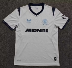 (S-4XL) 26-27 Middlesbrough Away White Thailand Soccer Jersey AAA-8025