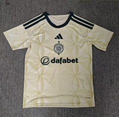 (S-4XL) 2026-27 Celtic 2nd Away Yellow Thailand Soccer Jersey AAA