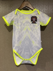 26-27 Portugal Goalkeeper Light Grey Baby Soccer Uniform-CS