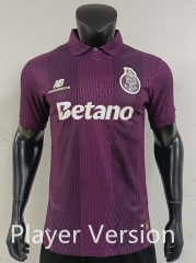 Player Version 26-27 Porto Away Rose Red Thailand Soccer Jersey AAA-0871