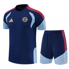 26-27 Bayern München Royal Blue Thailand Soccer Uniform-4627