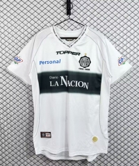 Retro Version 2002 Olimpia Asunción Home White Thailand Soccer Jersey AAA-3257
