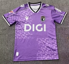 (S-4XL) 26-27 Burgos CF 2nd Away Purple Thailand Soccer Jersey AAA-8025