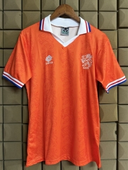 Retro Version 1995 Netherlands Home Orange Thailand Soccer Jersey AAA-9171