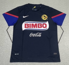 Retro Version 12-13 Club América Away Black Thailand Soccer Jersey-9755