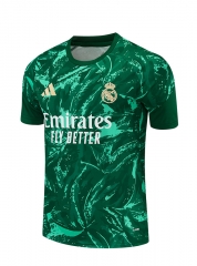 26-27 Real Madrid Camouflage Green Thailand Training Soccer Jersey-418