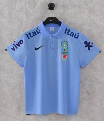 26-27 Brazil Sky Blue Thailand Polo Shirt-9171