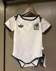 26-27 Mexico Away White Baby Soccer Uniform-CS