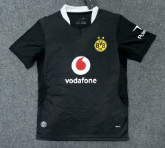 (S-4XL) 26-27 Dortmund Away Black Thailand Soccer Jersey AAA-2483
