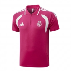 26-27 Real Madrid Pink Thailand Polo Shirt-815
