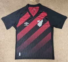 (S-4XL) 26-27 Atletico Paranaense Red&Black Thailand Soccer Jersey AAA-2315
