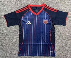 (S-4XL) 26-27 Junior de Barranquilla Away Royal Blue Thailand Soccer Jersey AAA-2315