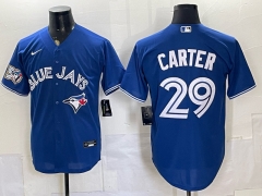 Toronto Blue Jays #29 Blue MLB Jersey-0840