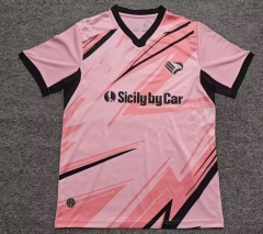 (S-4XL) 26-27 Palermo F.C Home Pink Thailand Soccer Jersey AAA-8025