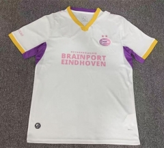 (S-4XL) 26-27 PSV Eindhoven Away White Thailand Soccer Jersey AAA-8025