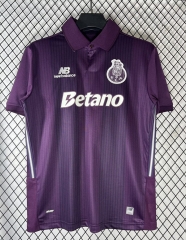 (S-4XL) 26-27 Porto Away Purple Thailand Soccer Jersey AAA-2483