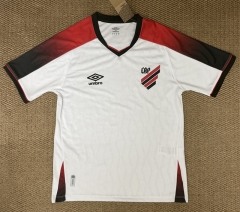 (S-4XL) 26-27 Atletico Paranaense Away White Thailand Soccer Jersey AAA-2315