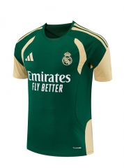 26-27 Real Madrid Green Thailand Training Soccer Jersey-418