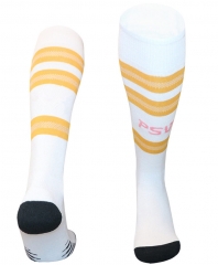 26-27 PSV Eindhoven Home White Kids/Youth Soccer Socks-4539