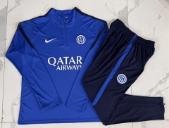 26-27 Inter Milan Color Blue Thailand Soccer Tracksuit-815