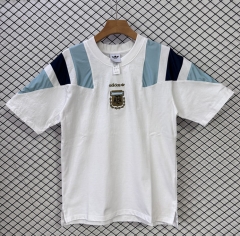 2026 Argentina White Cotton T-shirt-9633