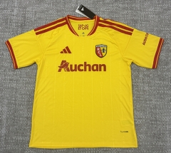 (S-4XL) 26-27 RC Lens Home Yellow Thailand Soccer Jersey AAA-4506