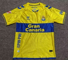 (S-4XL)26-27 Las Palmas Home Yellow Thailand Soccer Jersey AAA-8025