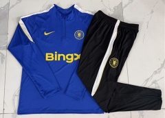 26-27 Chelsea Color Blue Thailand Soccer Tracksuit-815