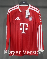 Player Version 2026-2027 Bayern München Home Red LS Thailand Soccer Jersey AAA-4563