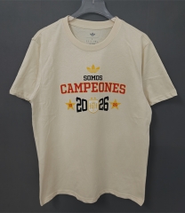 26-27 Spain Earthy-yellow Cotton T-shirt-LH