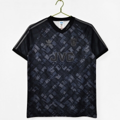 Retro Version 1990-1992 Arsenal Away Black Thailand Soccer Jersey AAA-C1046