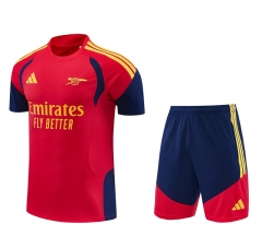26-27 Arsenal Red Thailand Soccer Uniform-4627