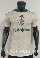 Player Version 26-27 Celtic 2nd Away Beige Thailand Soccer Jersey AAA-0871