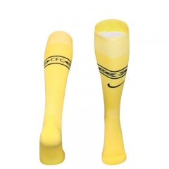 26-27 Chelsea Away Yellow Thailand Soccer Socks-4539