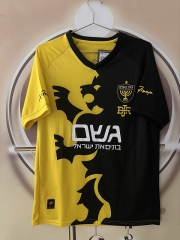 (S-4XL) 26-27 Beitar Trump Jerusalem F.C. Home Yellow&Black Thailand Soccer Jersey AAA-2315